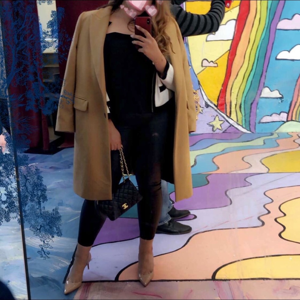 Zara tan coat- great quality & classy